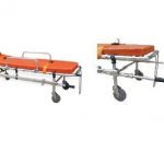 CAMILLA PARA AMBULANCIA CON RESPALDO AJUSTABLE Y AGARRADERAS RETRACTILES XIE-YXH-2A