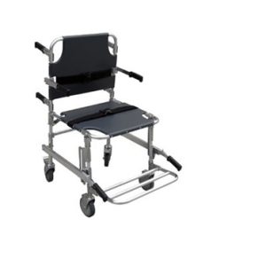 CAMILLA PLEGABLE DE ALUMINIO CON DESCANSABRAZOS Y DESCANSAPIES PARA ESCALERA XIE-YXH-5C 