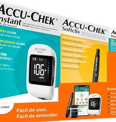 KIT GLUCÓMETRO ACCU-CHECK INSTANT + SOFTCLIX + TIRAS REACTIVAS